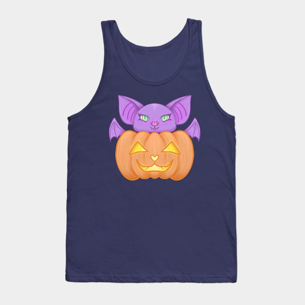 Bat-Kin, Halloween 2021 Design Tank Top by ZombieCheshire